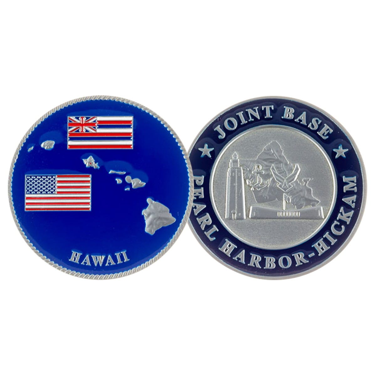 Pearl Harbor-Hickam Joint Base Challenge Coin