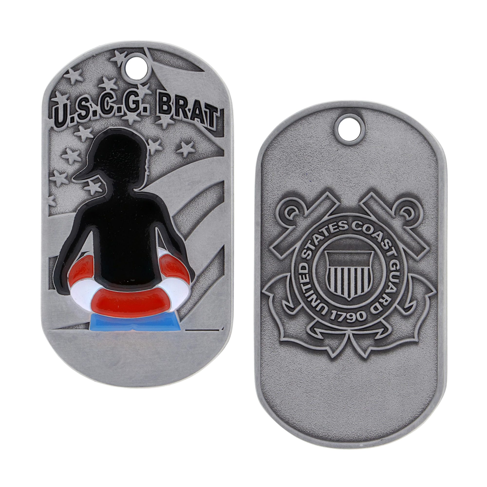 Uscg dog tags sale