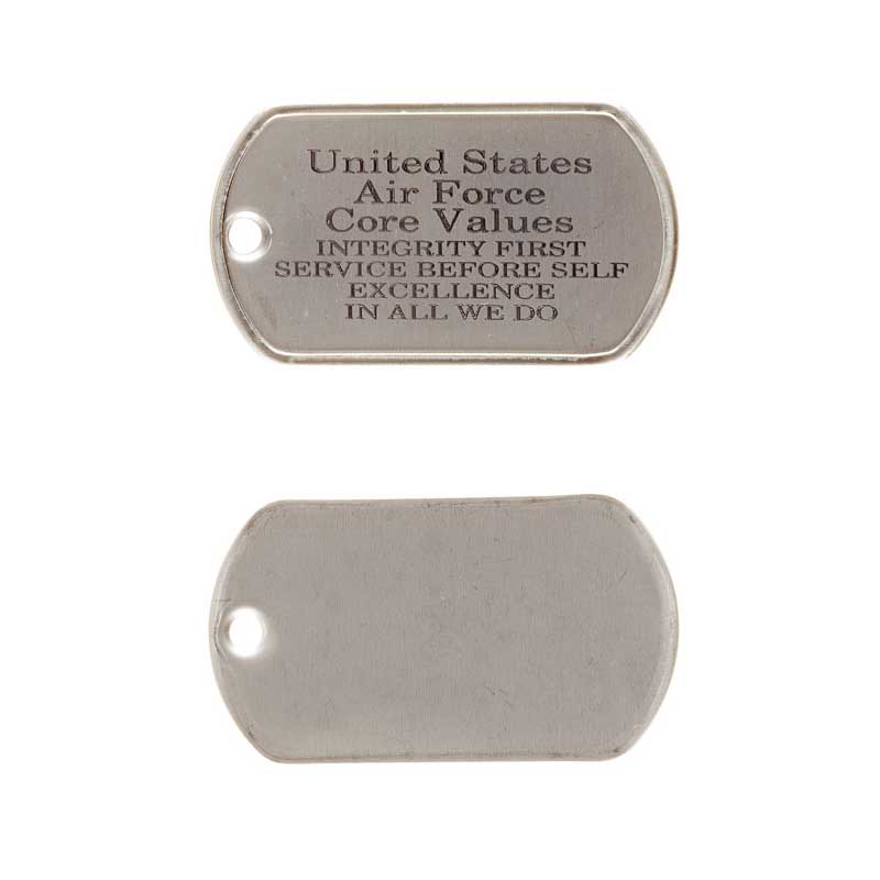 Usaf dog tags clearance