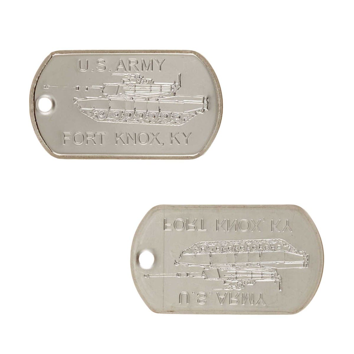Tank dog tag top