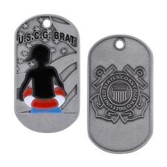 CG BRAT DOG TAG WITHOUT CHAIN