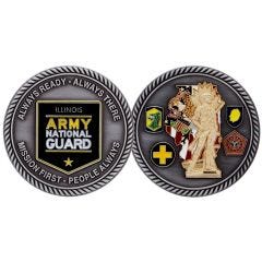 Illinois Army National Guard Challenge Coin