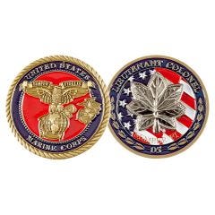 MARINE CORPS RANK COINS - MARINE CORPS COINS | Challenge Coin Company