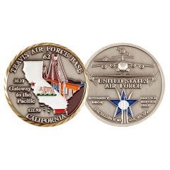 Travis Air Force Base Challenge Coin