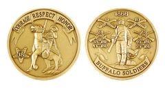 Buffalo Soldier Challenge Coin